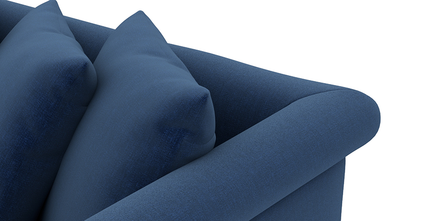 Leroy Fabric Sofa 6Seater (Blue)